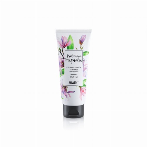 Proteinowa Magnolia Odżywka do włosów o średniej porowatości 200 ml - Anwen