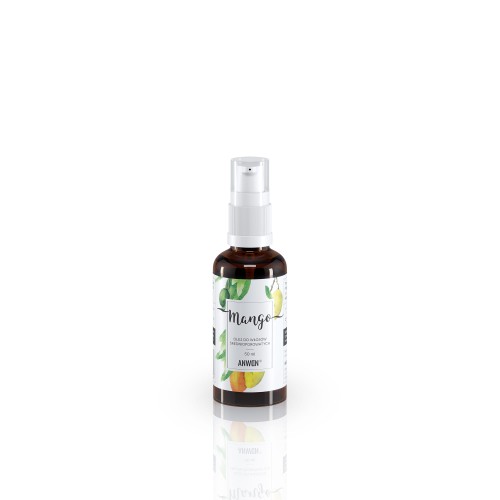 Olej Mango do włosów średnioporowatych 50 ml - Anwen