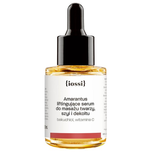 Amarantus Liftingujące serum do masażu twarzy, szyi i dekoltu 30 ml - Iossi