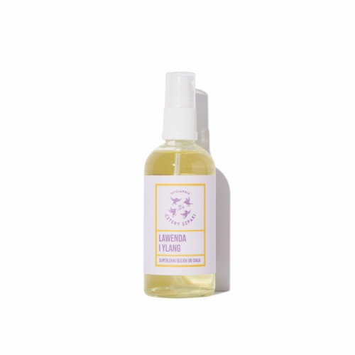 Lawenda + Ylang Superlekki olejek do ciała 100 ml - Cztery Szpaki