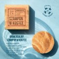 Uniwersalny szampon do włosów w kostce 75 g - Cztery Szpaki
