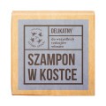 Delikatny szampon do włosów w kostce 75 g - Cztery Szpaki