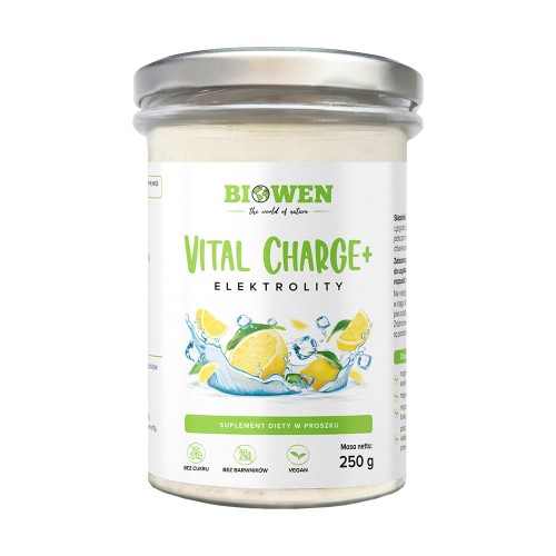 Elektrolity Vital Charge+ proszek 250 g - Biowen