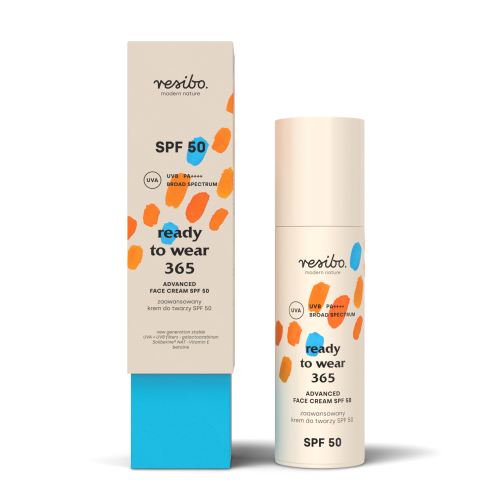 Ready to Wear 365 Zaawansowany krem do twarzy SPF 50 50 ml - Resibo
