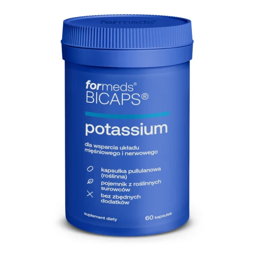 Bicaps Potassium potas 60 kapsułek - ForMeds