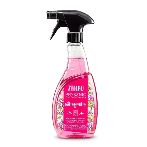 Płyn do mycia kabin prysznicowych Winogrono 500 ml - Zielko