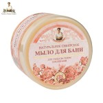 Różowe kwiatowe mydło Agafii naturalne syberyjskie 500 ml - Recepty Babci Agafii