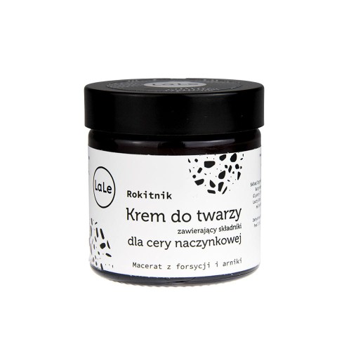 Krem do twarzy dla cery naczynkowej Rokitnik 60 ml - La-Le