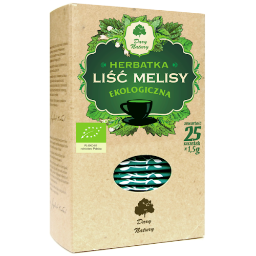 Melisa liść fix EKO 25 x 1,5 g - Dary Natury