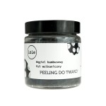 Peeling do twarzy Węgiel bambusowy i Pył wulkaniczny 120 ml - La-Le