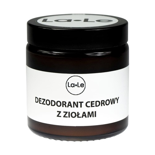 Dezodorant cedrowy z ziołami 120 ml - La-Le