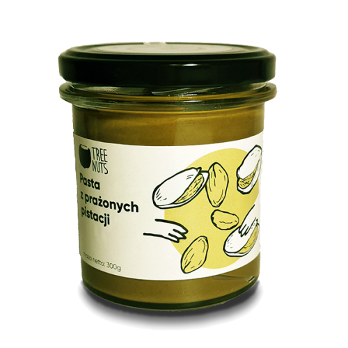 Pasta z prażonych pistacji 300 g - Tree Nuts