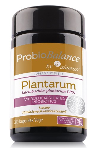 ProbioBalance Lactobacillus plantarum LP 01 10 mld - 30 kapsułek vege - Aliness