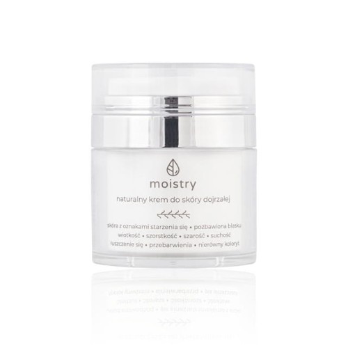 Naturalny krem do skóry dojrzałej 50 ml - Moistry