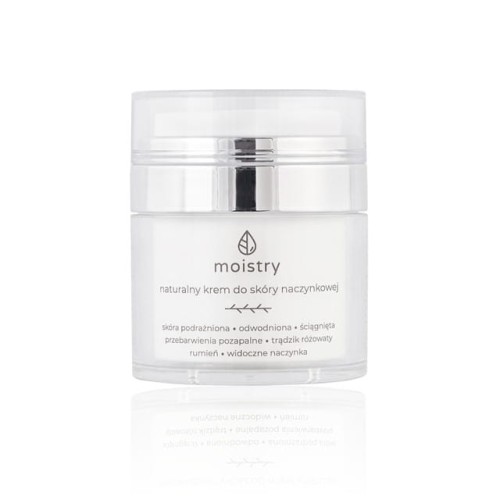 Naturalny krem do skóry naczynkowej 15 ml - Moistry