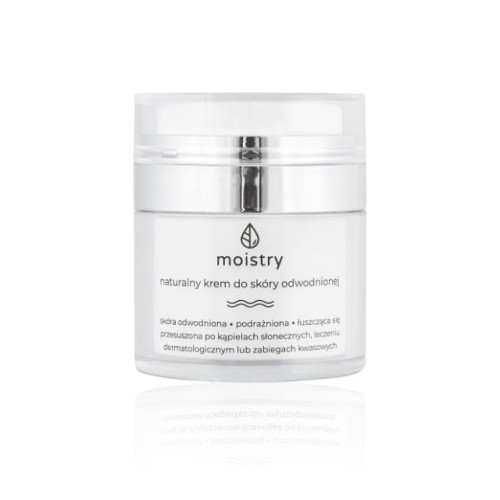 Naturalny krem do skóry odwodnionej 50 ml - Moistry