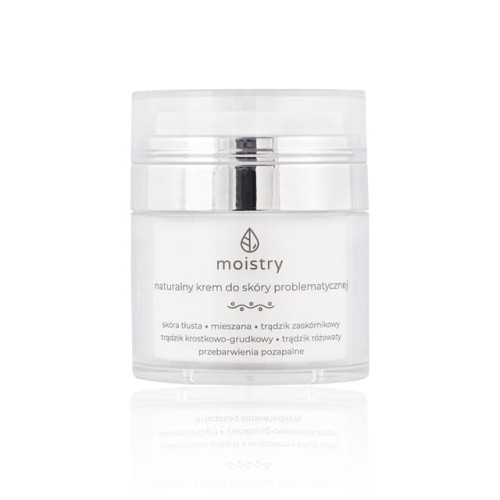 Naturalny krem do skóry problematycznej 15 ml - Moistry