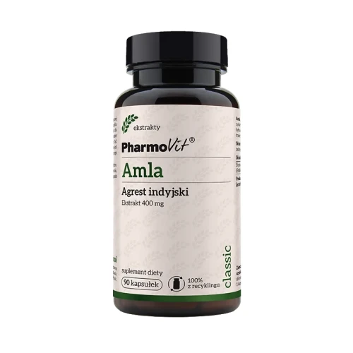 Amla 400 mg 90 kapsułek - PharmoVit