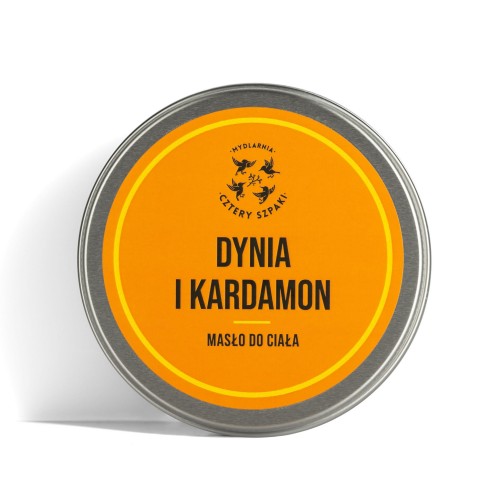 Masło do ciała Dynia Kardamon 150 ml - Cztery Szpaki