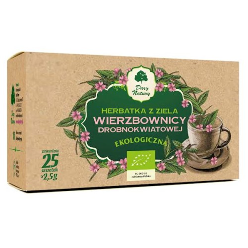 Wierzbownica drobnokwiatowa fix EKO 25 x 2,5 g (saszetki) - Dary Natury