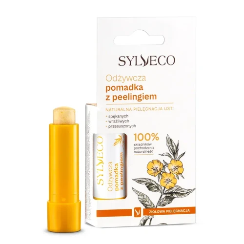 Odżywcza pomadka z peelingiem 4,6 g - Sylveco