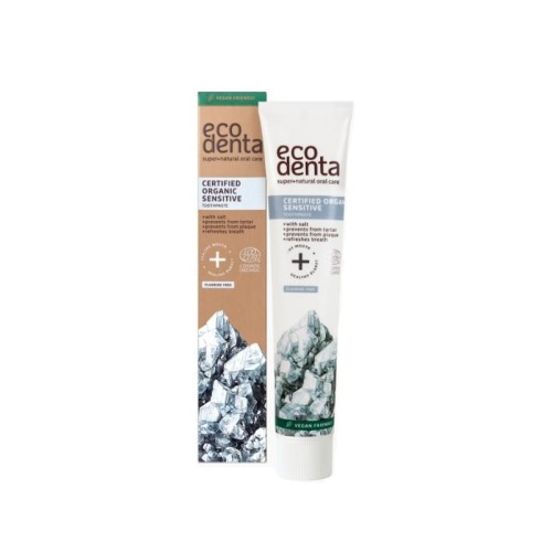 Pasta do zębów wrażliwych z solą 75 ml - Ecodenta