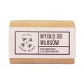 Mydło do włosów z olejem rycynowym 110 g - Cztery Szpaki