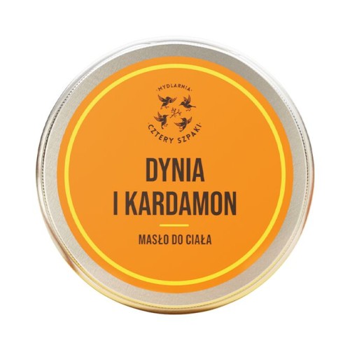 Masło do ciała Dynia Kardamon 150 ml - Cztery Szpaki
