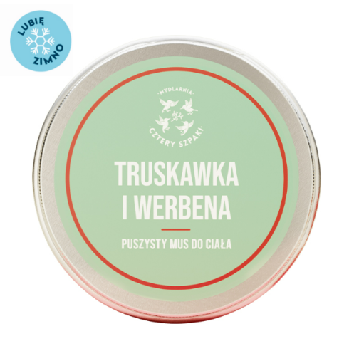 Mus do ciała Truskawka i Werbena 150 ml - Cztery Szpaki