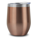 Matero ze stali nierdzewnej Inox Termico różowe złoto 360 ml