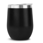 Matero ze stali nierdzewnej Inox Termico czarne matowe 360 ml