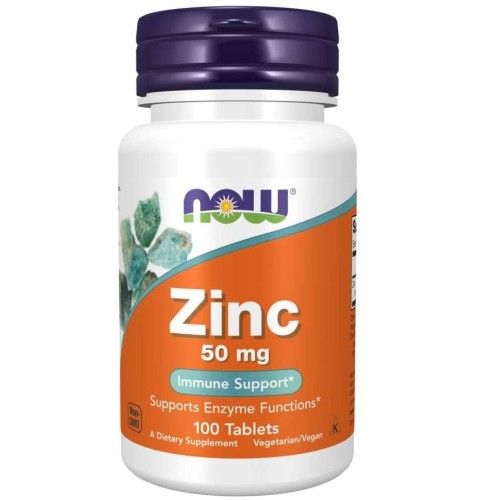 Cynk glukonian cynku zinc 500 mg 100 tabletek - Now