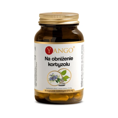Na obniżenie kortyzolu 90 kapsułek roślinnych - Yango