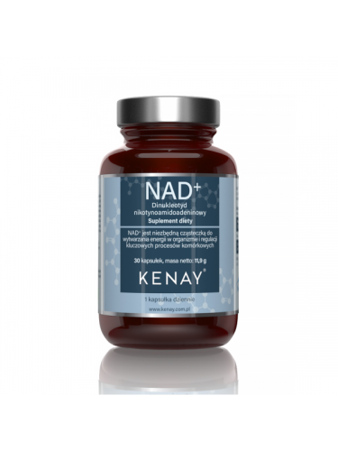 NAD+ Dinukleotyd nikotynoamidoadeninowy 30 kapsułek - Kenay