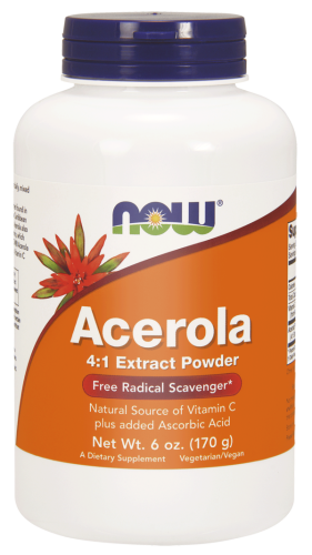Acerola 4:1 Extract Powder proszek 170 g - Now