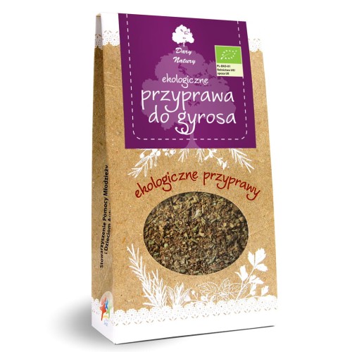 Przyprawa do gyrosa EKO 50 g - Dary Natury