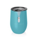 Kubek ze stali nierdzewnej z pokrywką Unplugged 420 ml - Chic-mic 