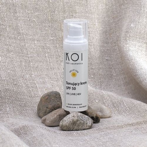 Tonizujący krem z filtrem SPF 50 30 ml - KOI