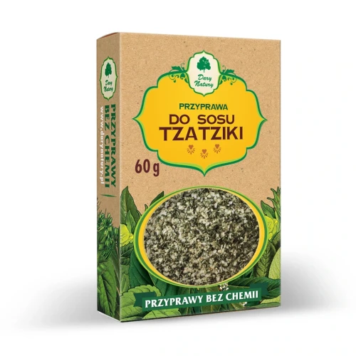 Przyprawa do sosu Tza Tziki 60 g - Dary Natury