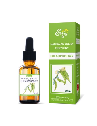 Olejek eteryczny naturalny Eukaliptusowy 30 ml - Etja