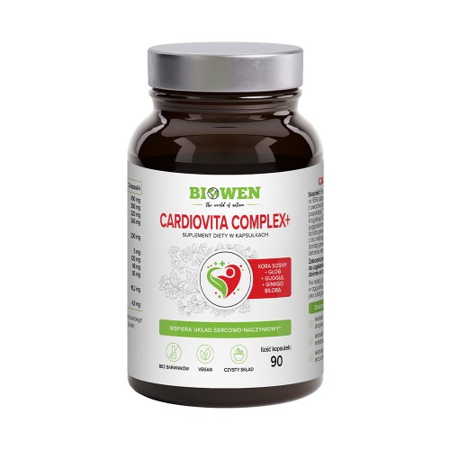 Cardiovita Complex + 90 kapsułek - Biowen