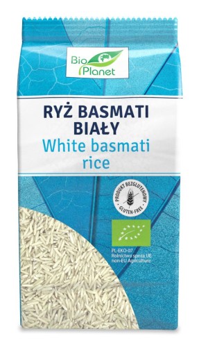 Ryż Basmati biały bezglutenowy BIO 500 g - Bio Planet