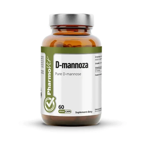 D-mannoza 60 kapsułek vege - PharmoVit