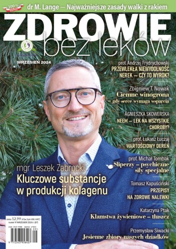 Zdrowie bez leków - wrzesień 2024 wydanie papierowe