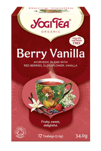 Herbata Owoce Jagodowe Wanilia BIO fix 17 x 2 g (saszetki) - Yogi Tea