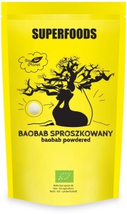PRZECENA! (krótki termin) Baobab sproszkowany BIO 150 g - Bio Planet