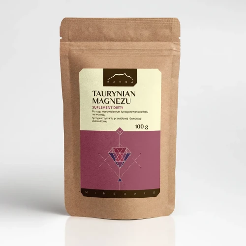 Taurynian magnezu proszek 100 g - Nanga