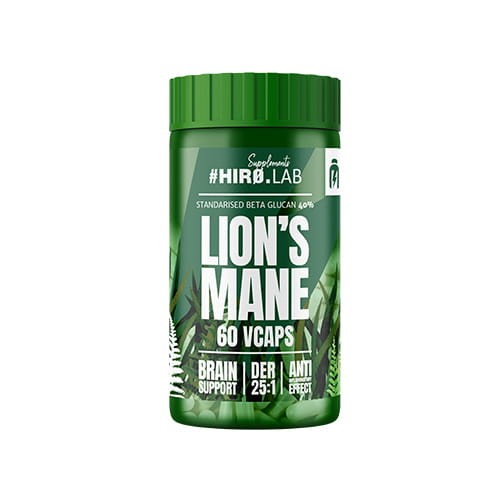 Lion's Mane ekstrakt 25:1 500 mg 60 kapsułek - Hiro.Lab