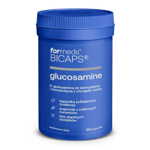 Bicaps Glucosamine glukozamina + chondroityna 60 kapsułek - ForMeds