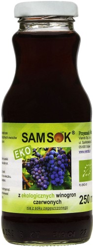 Sam Sok z czerwonych winogron NFC BIO 250 ml - Viands